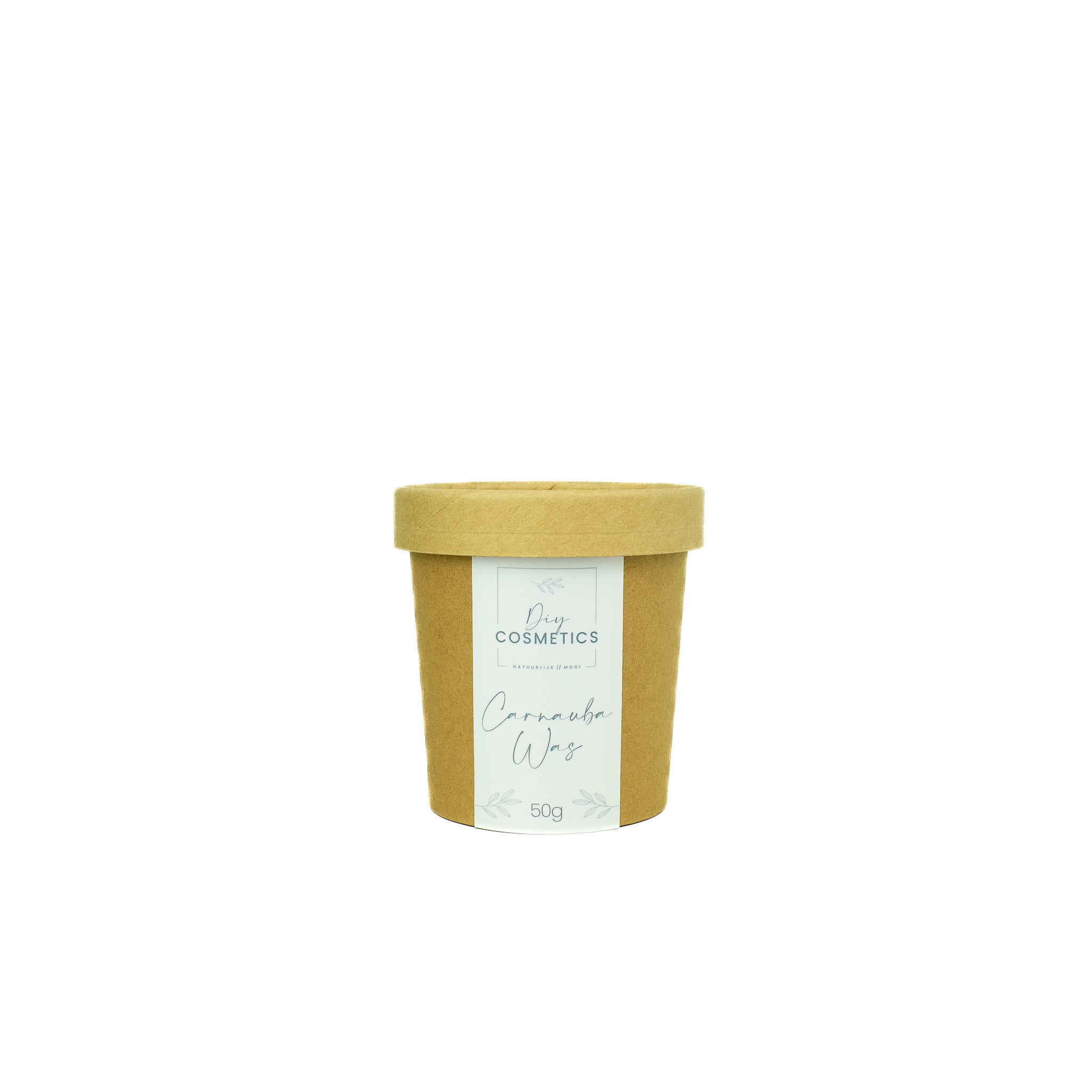 Carnaubawas 50 gram in kartonnen beker