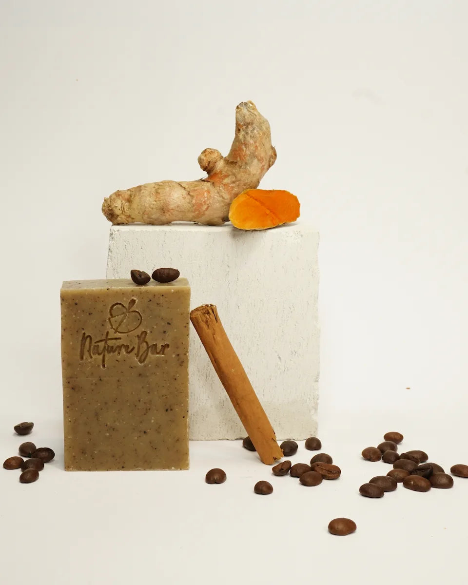 Zeep koffie scrub