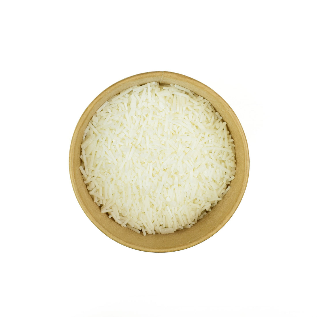 SCI naaldjes (Natrium cocoyl isethionaat) in kartonnen beker zonder deksel