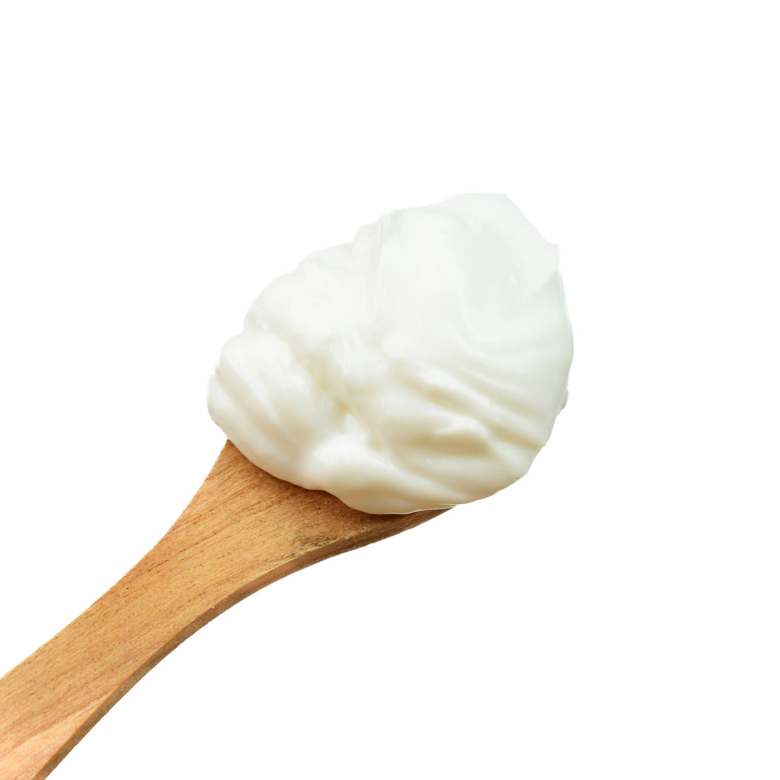 Basis creme bio op lepel