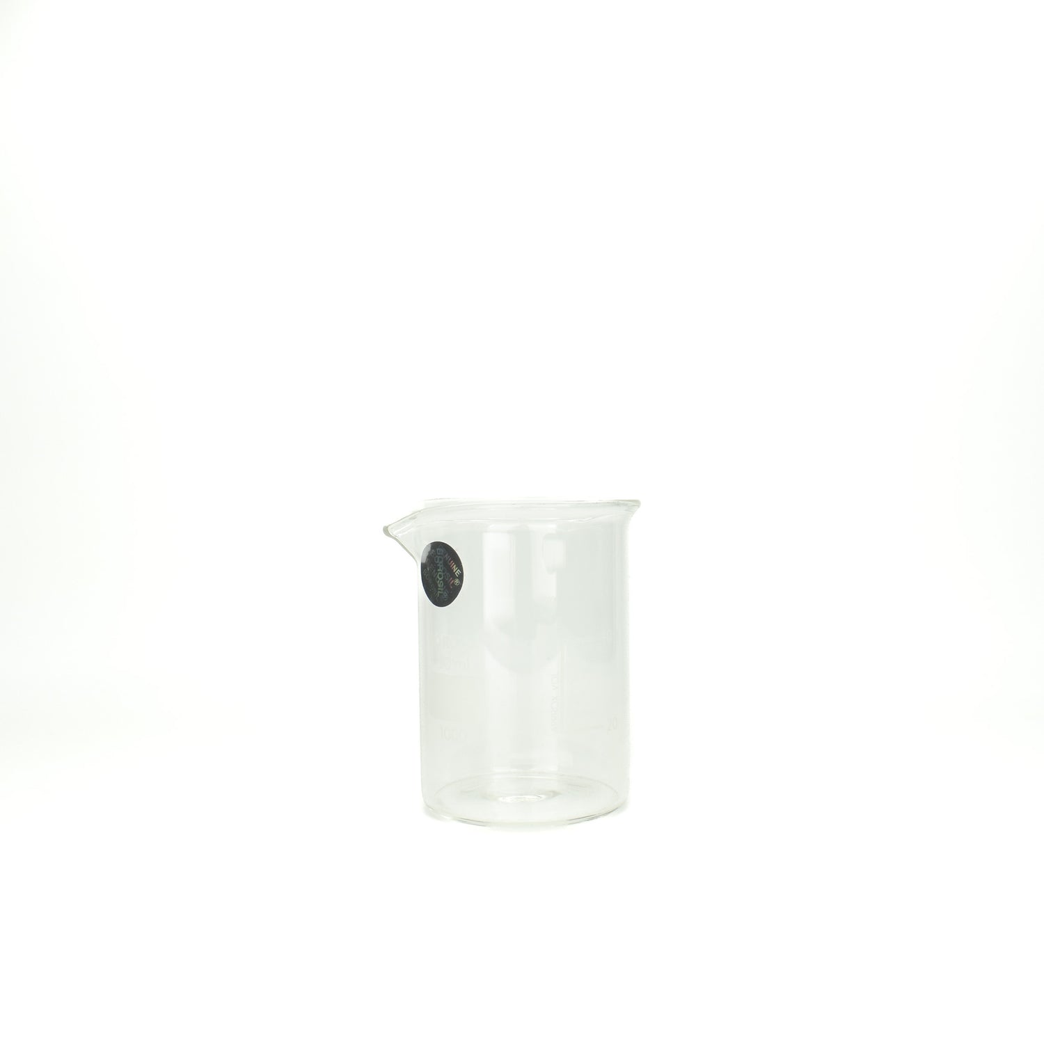 Glazen maatbekers van hittebestendig Borosilicaat glas 50ml