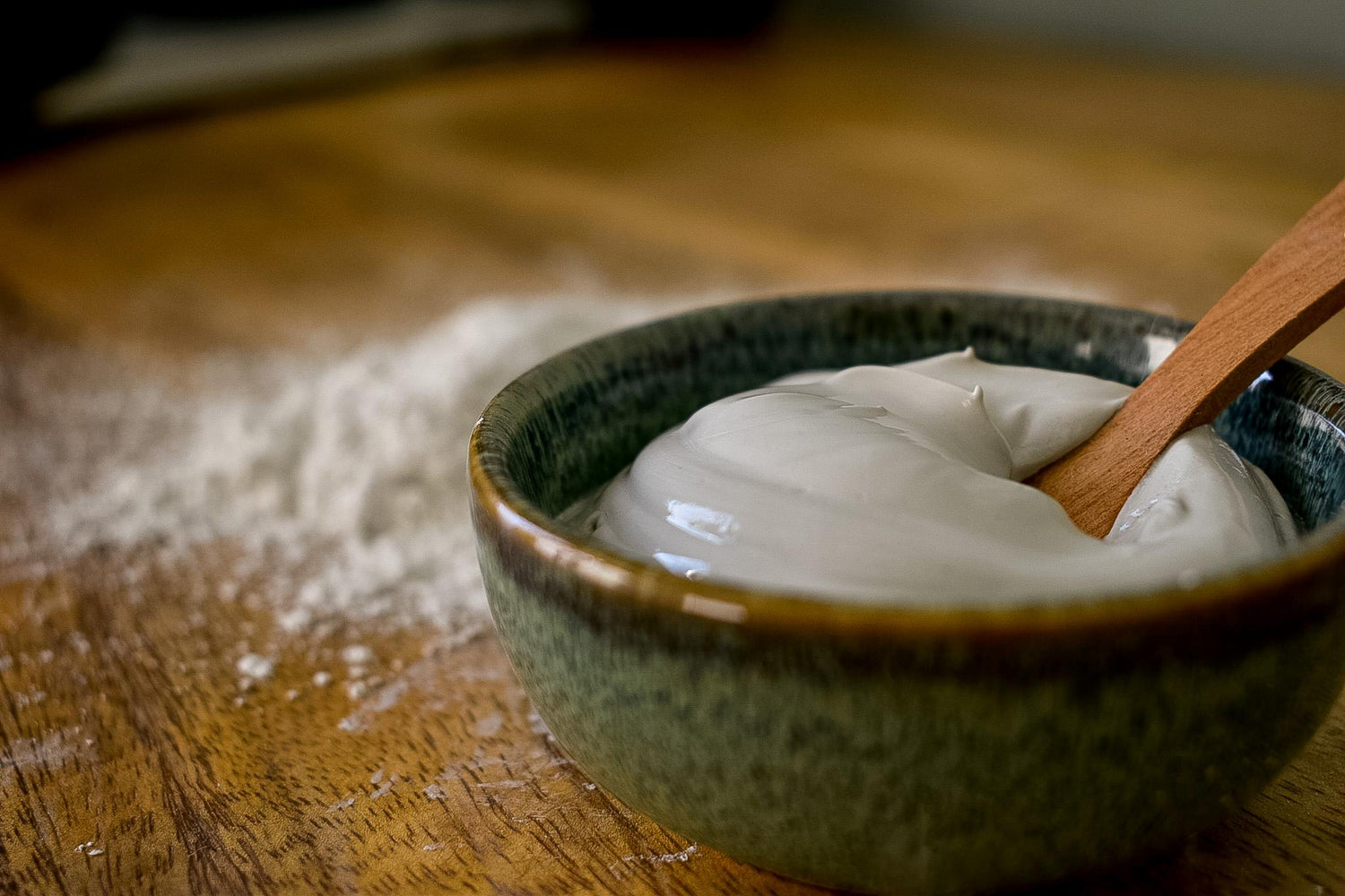 Schaaltje met Kaolin klei masker