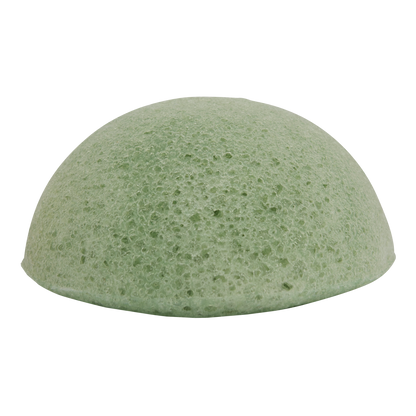 Konjac gezichtsspons groen van Elicious met groene thee.