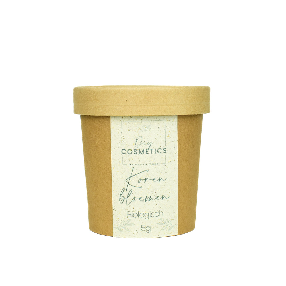 Korenbloem blaadjes in kartonnen beker 5 gram