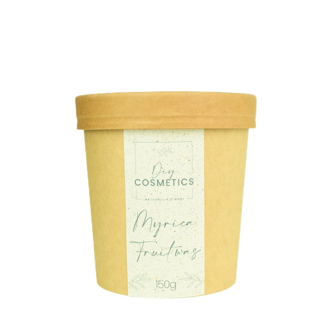 Kartonnen beker met 150 g Myrica Fruitwas