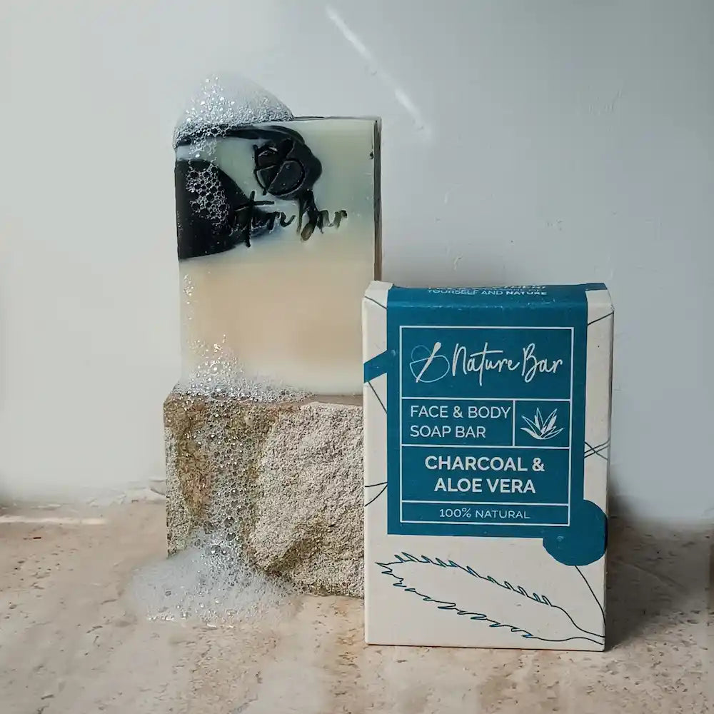Charcoal &amp; Aloe Vera (gezichts)zeep
